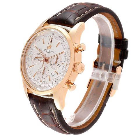 breitling transocean chronograph 43mm r rose gold|Breitling Transocean Chronograph RB0152 Price, Specs.